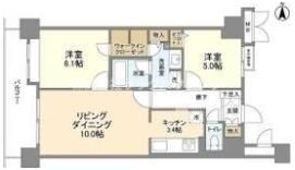 ディオフェルティ北梅田の間取り画像
