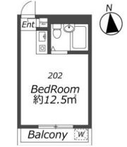 ヴィラ小杉 202の間取り画像