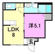 ウィンドグレイスA棟の間取り画像