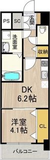 スプランディッド新大阪EASTの間取り画像