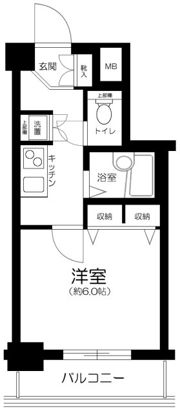 プレール・ドゥーク文京本駒込の間取り画像