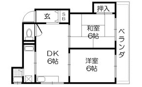 コーポ守口の間取り画像