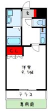 シャルマン桂の間取り画像