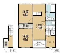 エスタシア千代田A棟の間取り画像