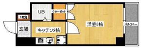 メゾンダイアナイン皆実の間取り画像
