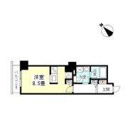 TKフラッツ渋谷の間取り画像