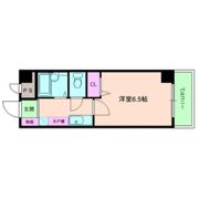 ∞中之島アンフィニの間取り画像