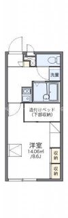 レオパレスHiro Ⅱの間取り画像