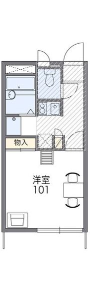 レオパレスエスポワールの間取り画像