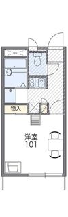 レオパレスエスポワールの間取り画像