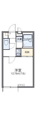 レオパレスアクト六木の間取り画像
