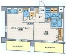 日神デュオステージ蒔田の間取り画像