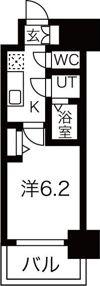 メイクスWアート今池Ⅲの間取り画像
