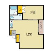 コスモハイツ今福の間取り画像