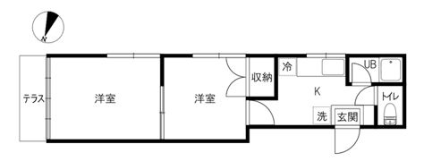 YOUハイツ3の間取り画像