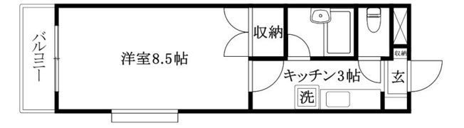 ファーストイン居相の間取り画像