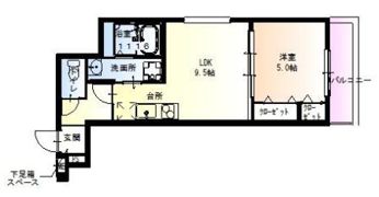 フジパレス高槻城跡公園前の間取り画像