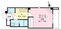 レジデンス横網の間取り画像