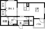Anecis桜山西の間取り画像