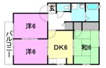 オークヴィラB棟の間取り画像