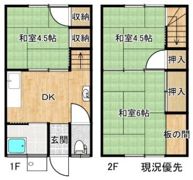 とねり住宅の間取り画像