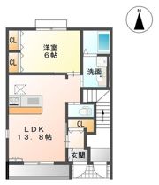 SUN LINE（サン ライン）の間取り画像