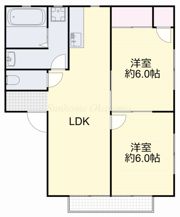コーポ小野田の間取り画像