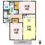 グリーンコートCの間取り画像