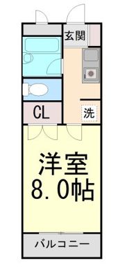 カースル御影の間取り画像