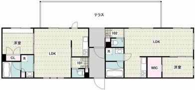 Medic Garden 柿の木坂の間取り画像