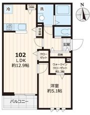 サングレイスの間取り画像