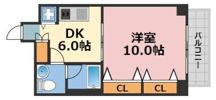 フローライト長堀橋の間取り画像