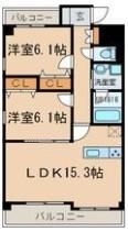 ポーラスター星ヶ丘山手8thの間取り画像