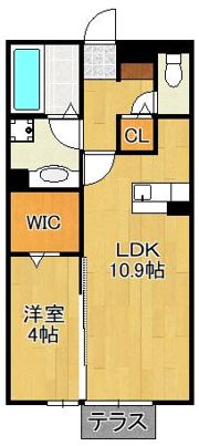 ドゥ リヴェールの間取り画像