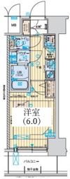 アドバンス神戸ラシュレの間取り画像