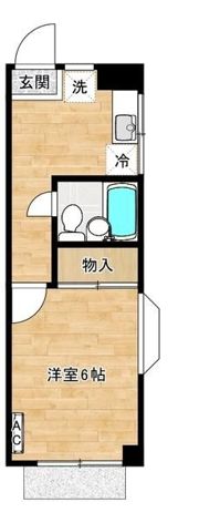 マンション三祥の間取り画像