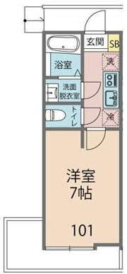カインドネス港南中央の間取り画像