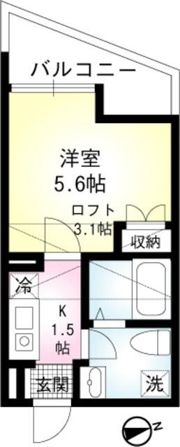 エルム山手の間取り画像