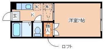 ブルージェント国見の間取り画像