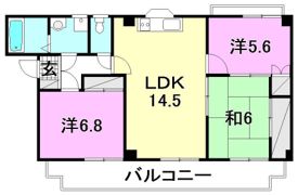 内海小栗マンションの間取り画像