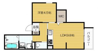 YOURMAISON TENMAの間取り画像