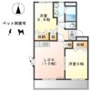 グランディアⅠの間取り画像