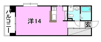 ブラッサム・ユーの間取り画像