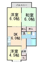 セジュール魚崎の間取り画像