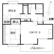アドバンス自由が丘 Bの間取り画像