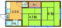 大上荘の間取り画像