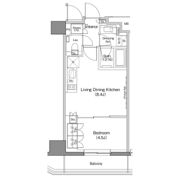 ザ・パークハビオ神楽坂香月の間取り画像