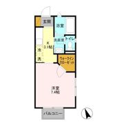 リバティオークの間取り画像