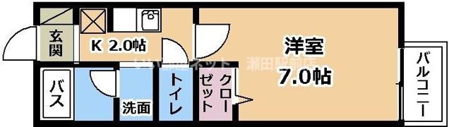 キャメローグの間取り画像