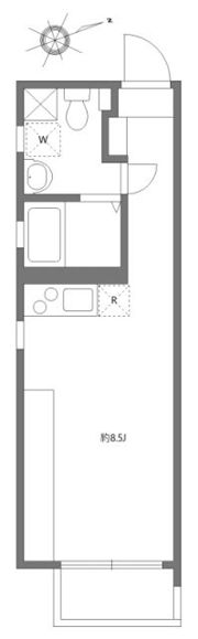 桜ヒルズ板橋の間取り画像